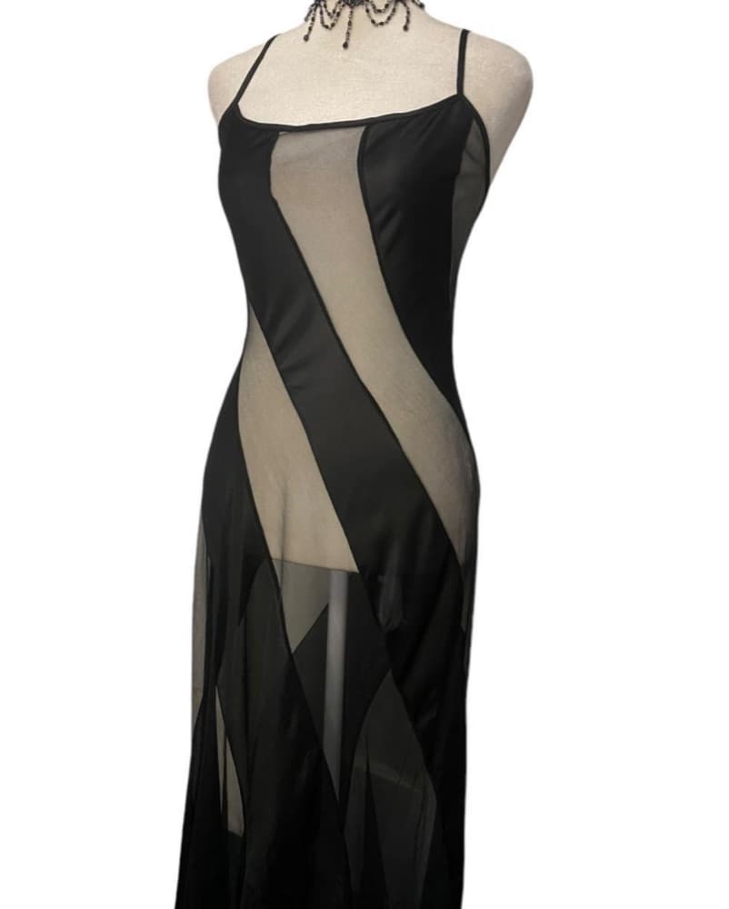 Fun Black Party Dress - Image 2
