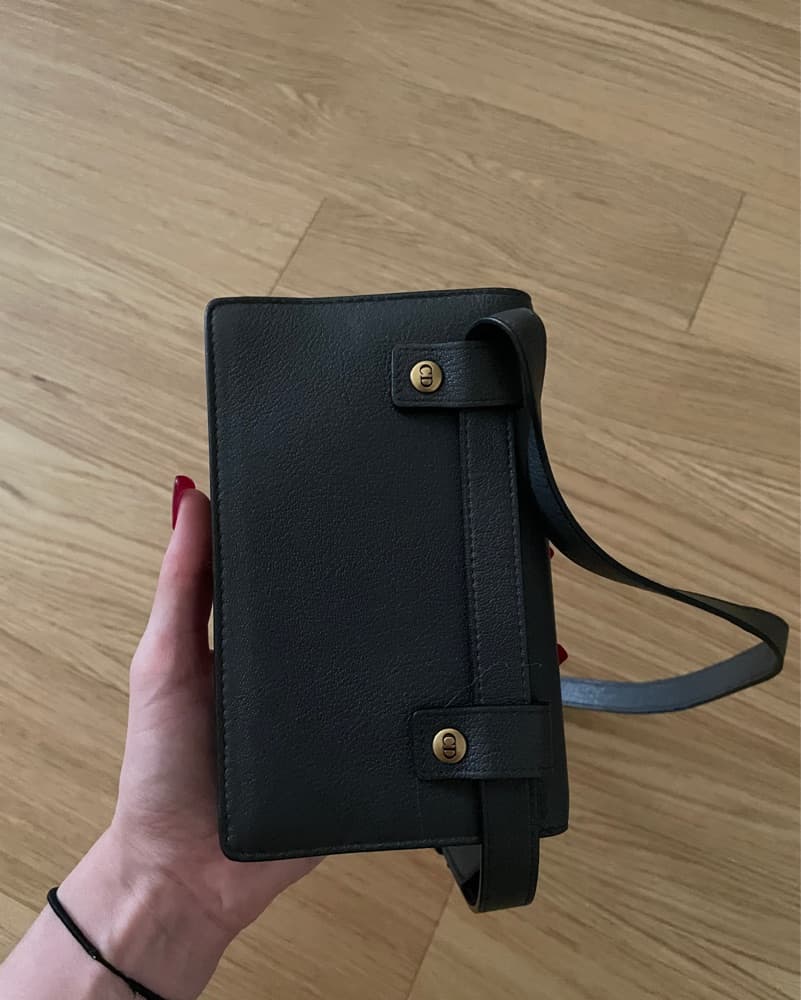 Leather Saddle Clutch  - Image 2