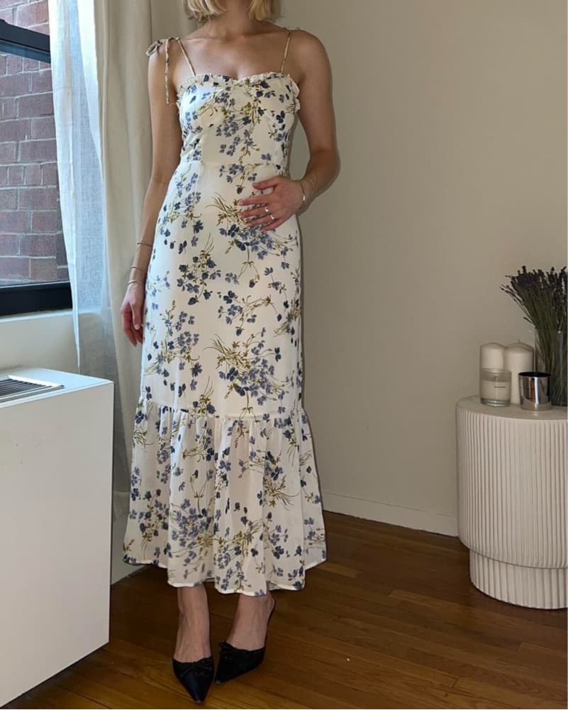 Floral Pattern Dress - Image 2