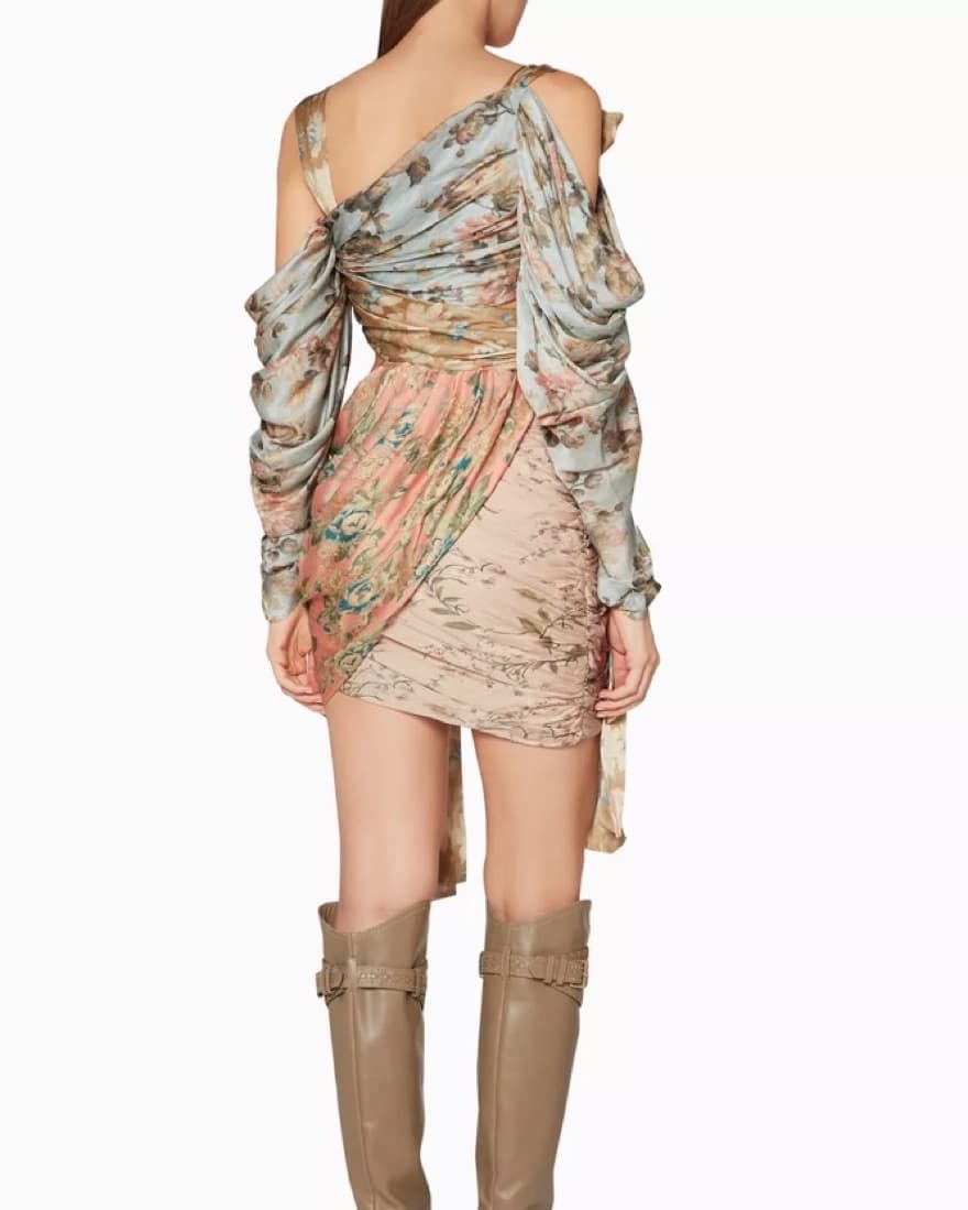 Zimmermann F/W 2018 Elixir Mini Dress - Image 4
