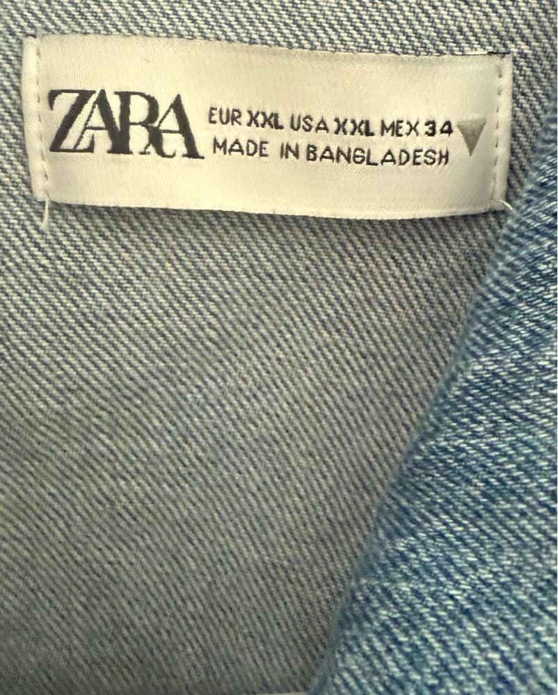 Versatile Denim Vest Dress From Zara - Image 3