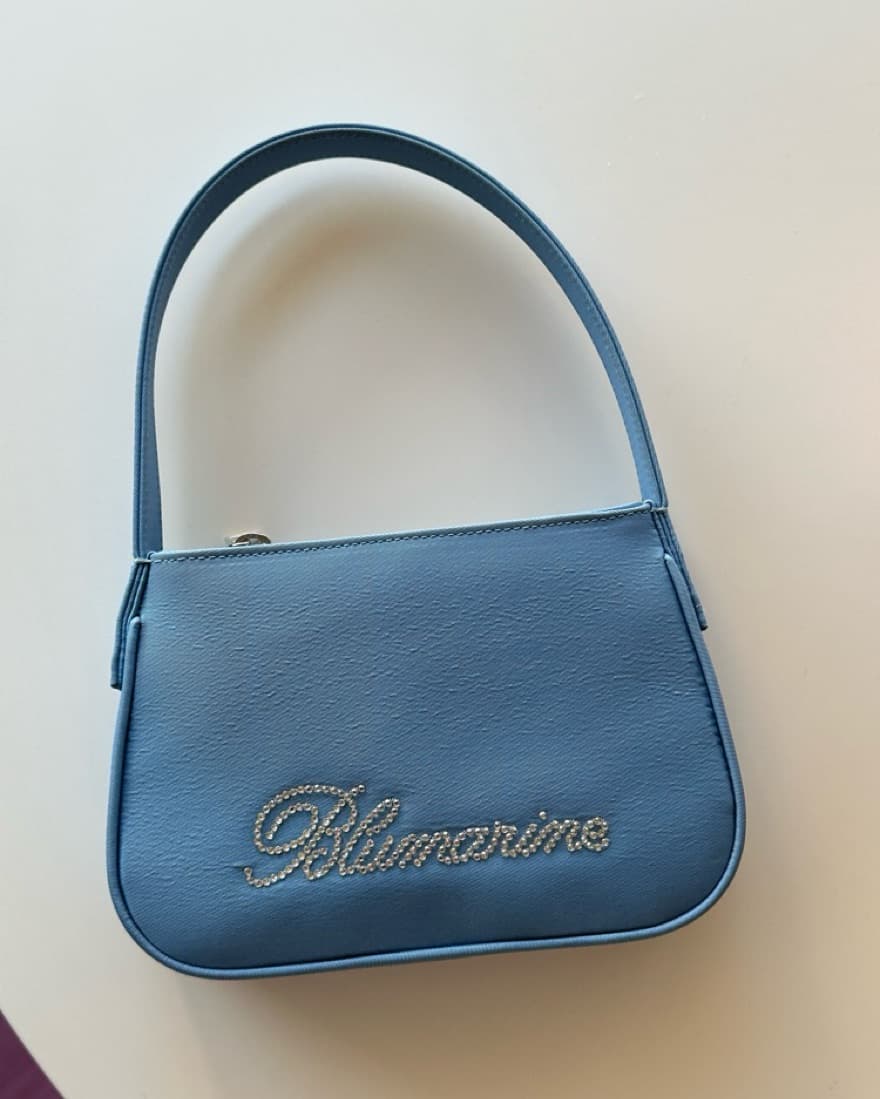 Blumarine crystal embellished handbag - Image 1