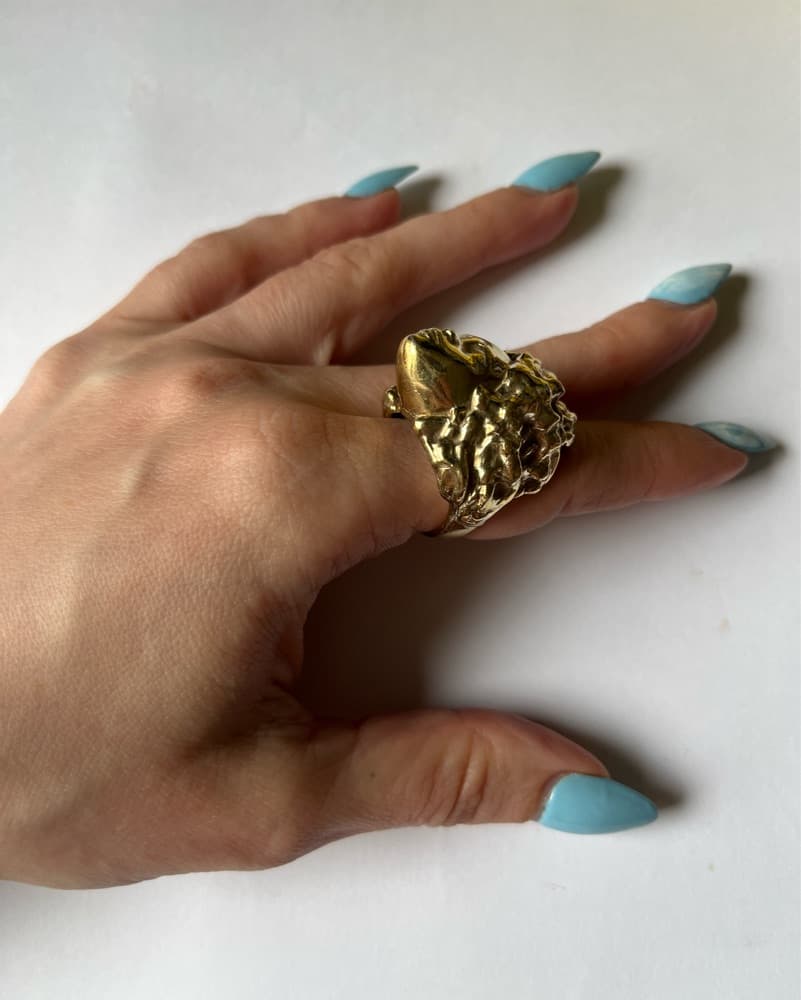 Missy Ring In Gold - Image 3