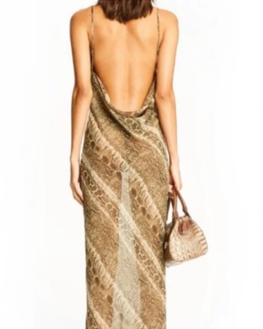 IAMGIA Zeta Dress In Snakeskin - Image 2