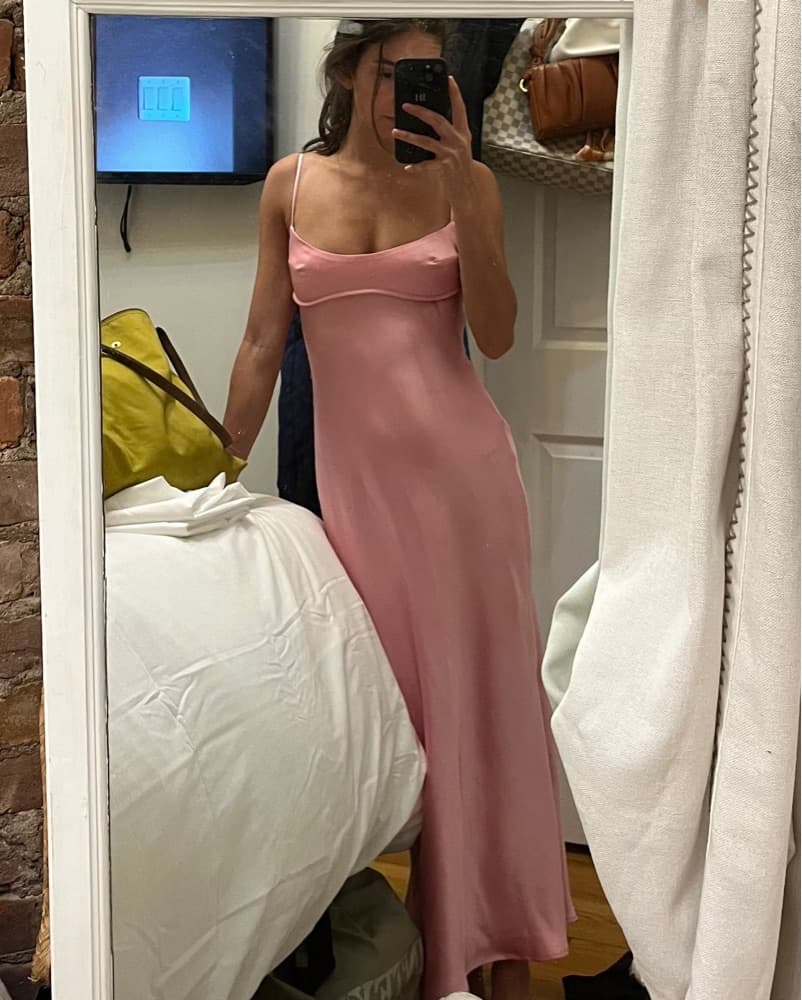 Pink Zara Maxi Dress - Image 4