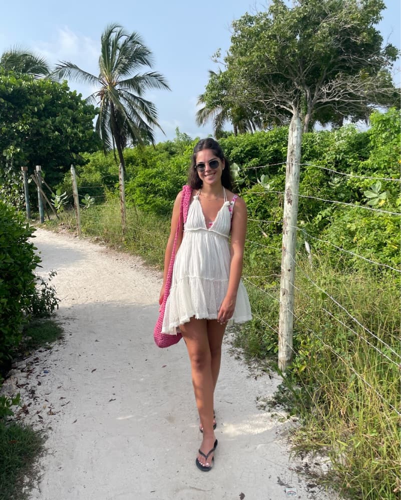 White Summer Dress - Image 2