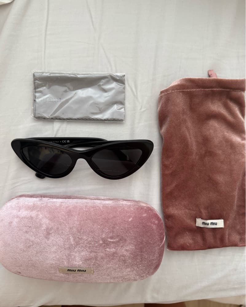 Miu Miu Cat Eye Sunglasses - Image 3
