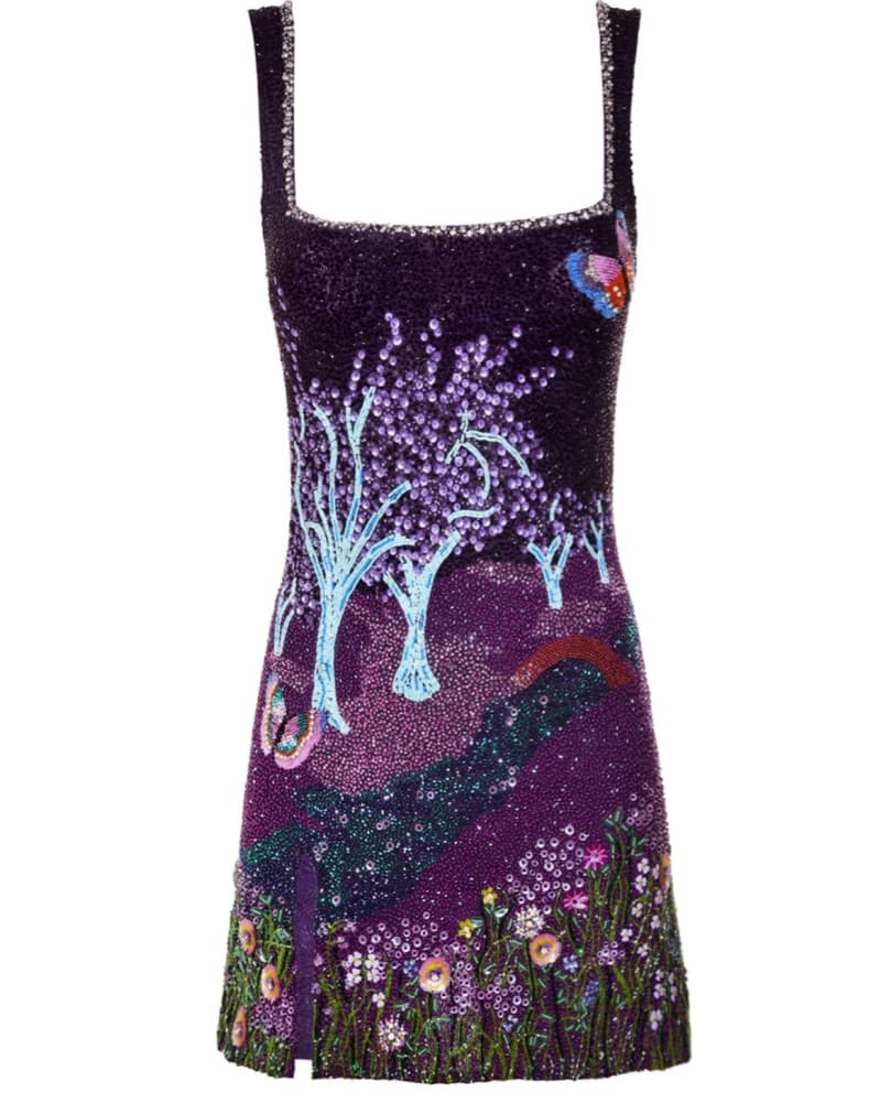 Clio Peppiatt Indigo Meadow Dress - Image 6
