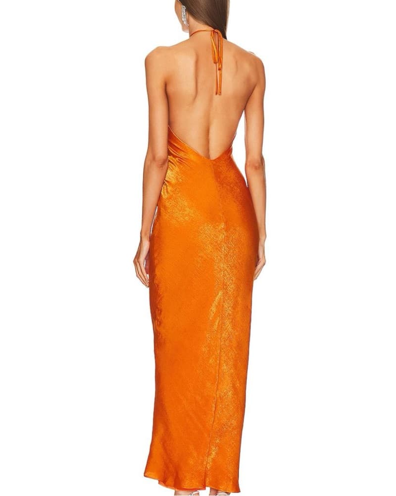 Orange Michael Costello x Revolve Dress - Image 2
