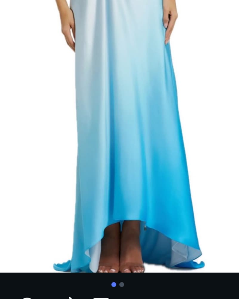 Stunning Ombre Halter Maxi Dress - Image 4