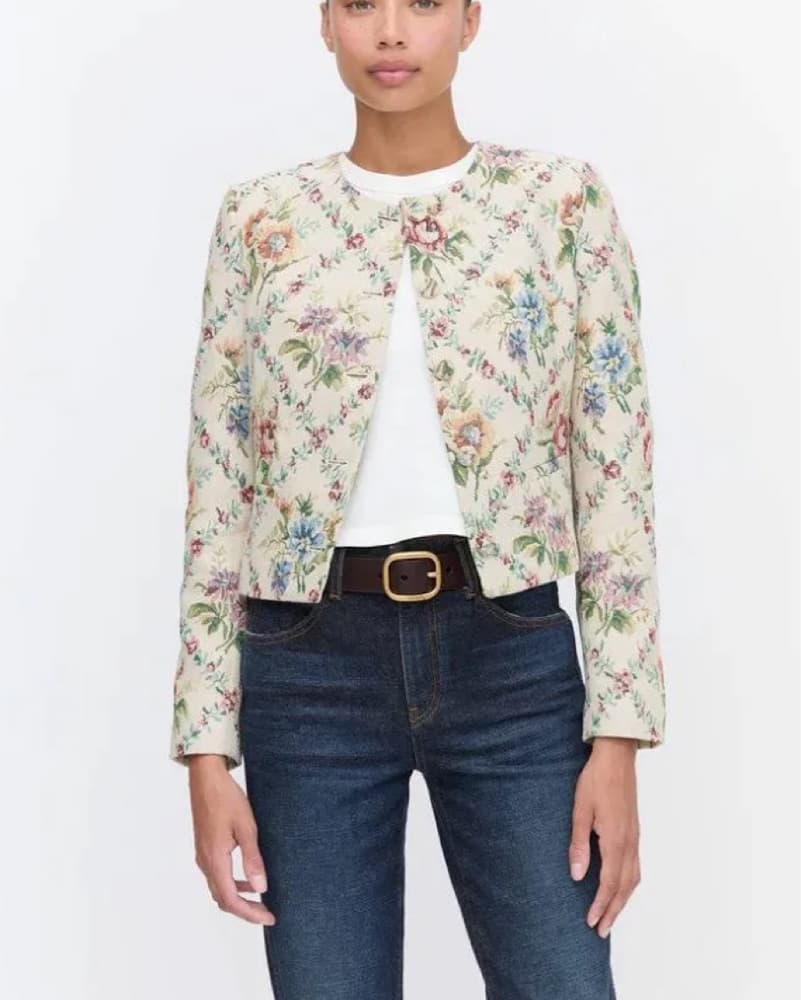 Hill House Floral Tapestry Jacket - Image 2