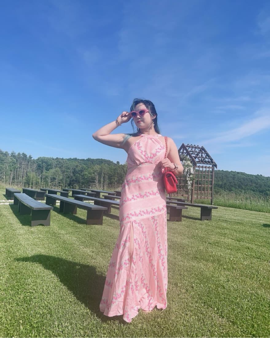 Loveshackfancy Pink Formal Dress  - Image 3
