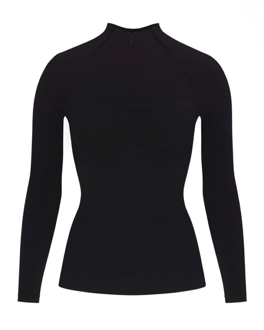 Skims Zip Front Long Sleeve Shirt  - Image 3