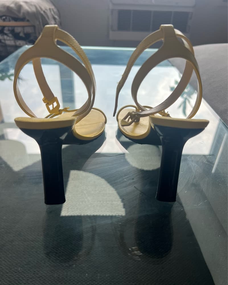Loewe Petal Sandals - Yellow - Image 3