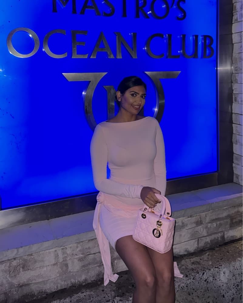 Chic Blush Mini Dress - Image 2