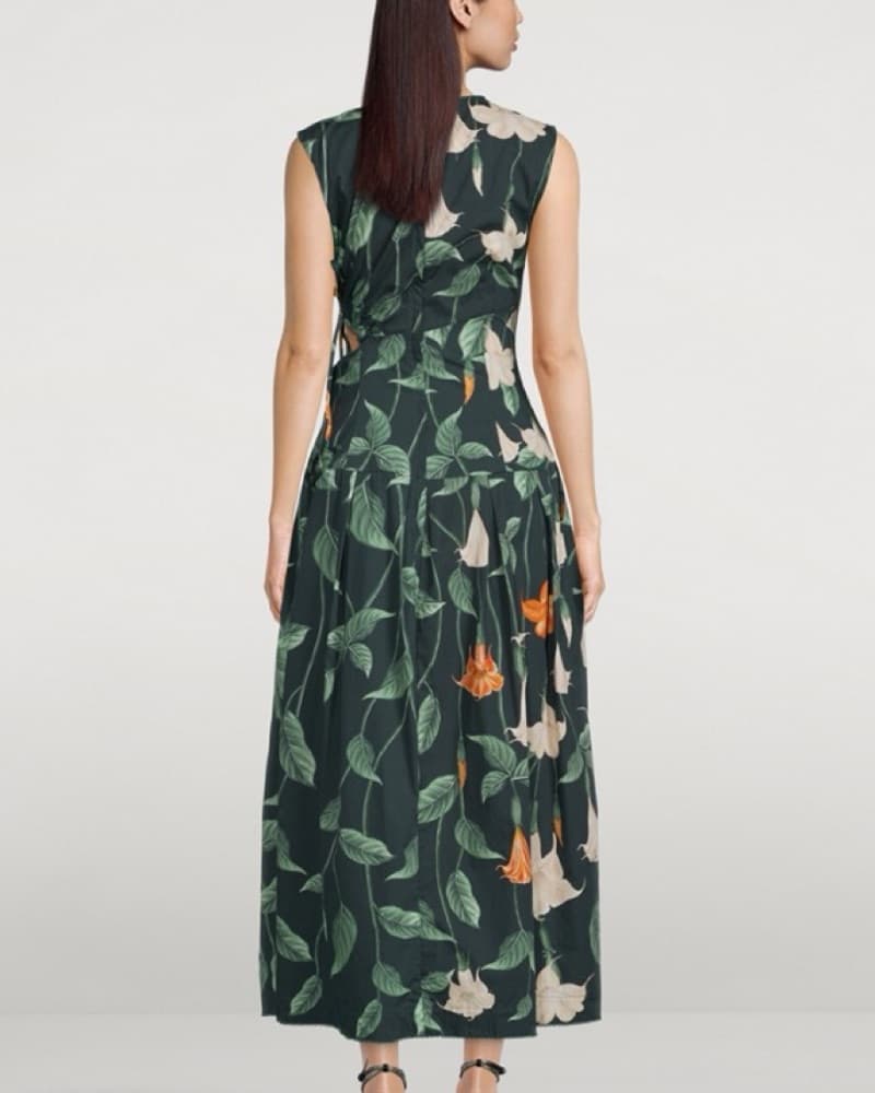 Agua By Agua Bendita green midi Dress - Image 2