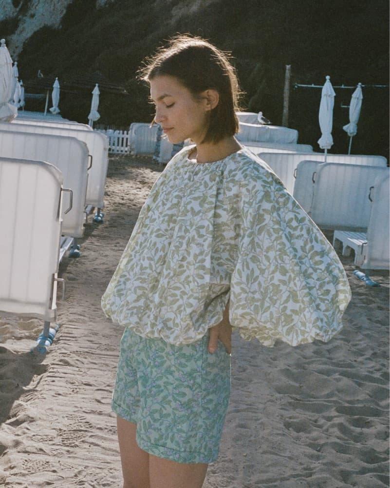 Coco Shop Gathered Top  - Image 1