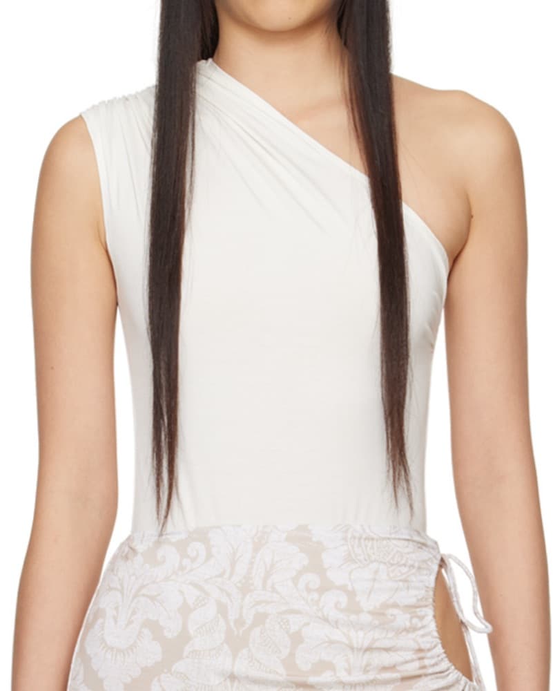 Miaou Jade Bodysuit White Small - Image 4