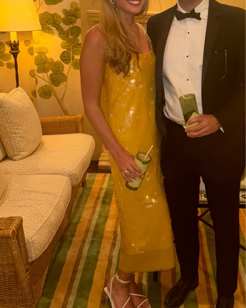 Alexis Sequin Dress - Image 2