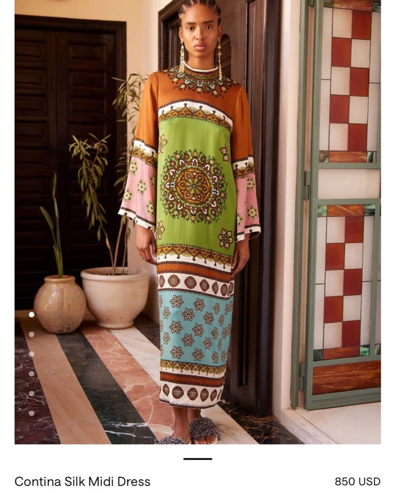 Alemais Silk Dress - Image 1