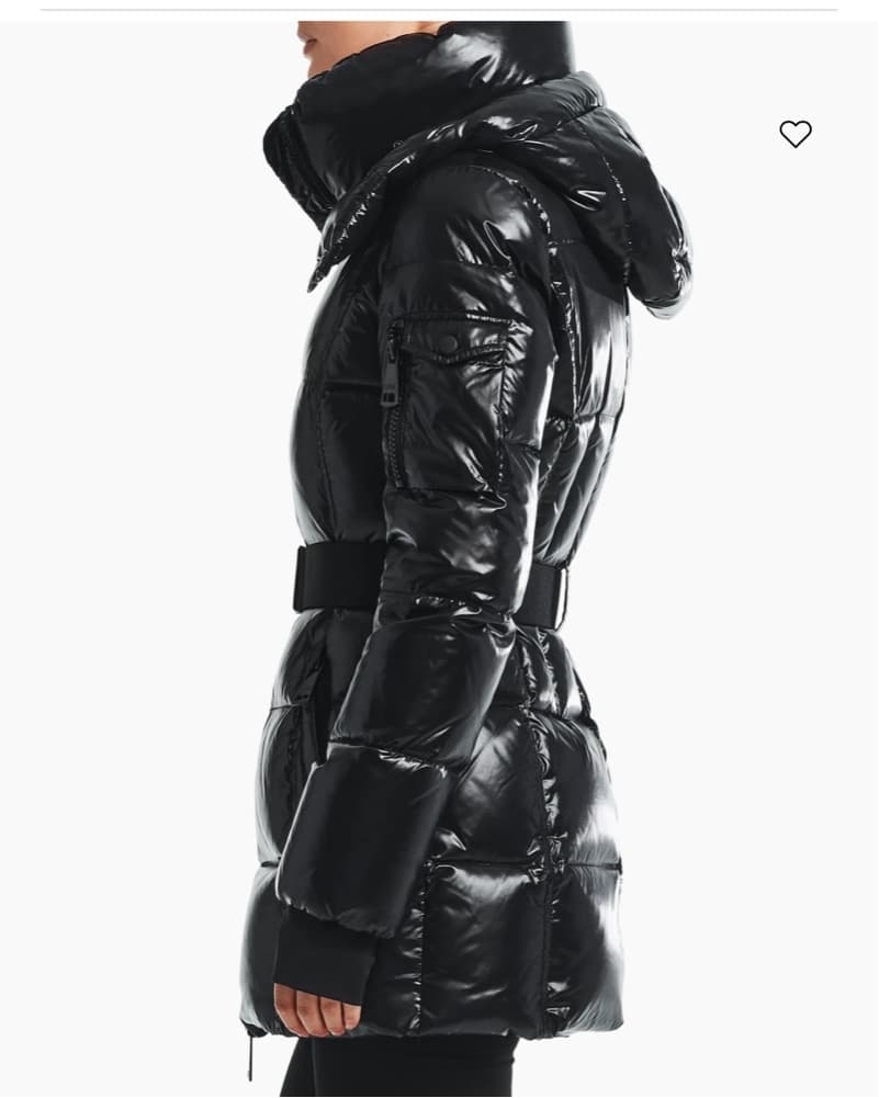 SAM Sleek Black Puffer Jacket - Image 1