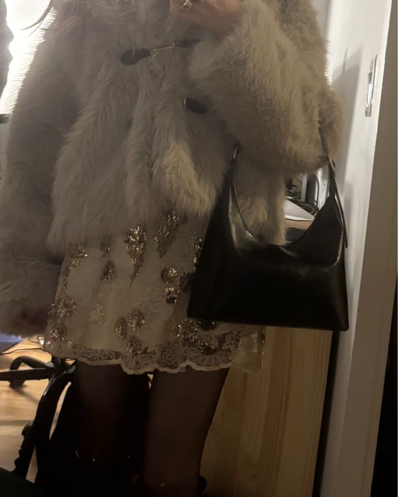 For Love & Lemons Opal Mini Dress - Gold - Image 3