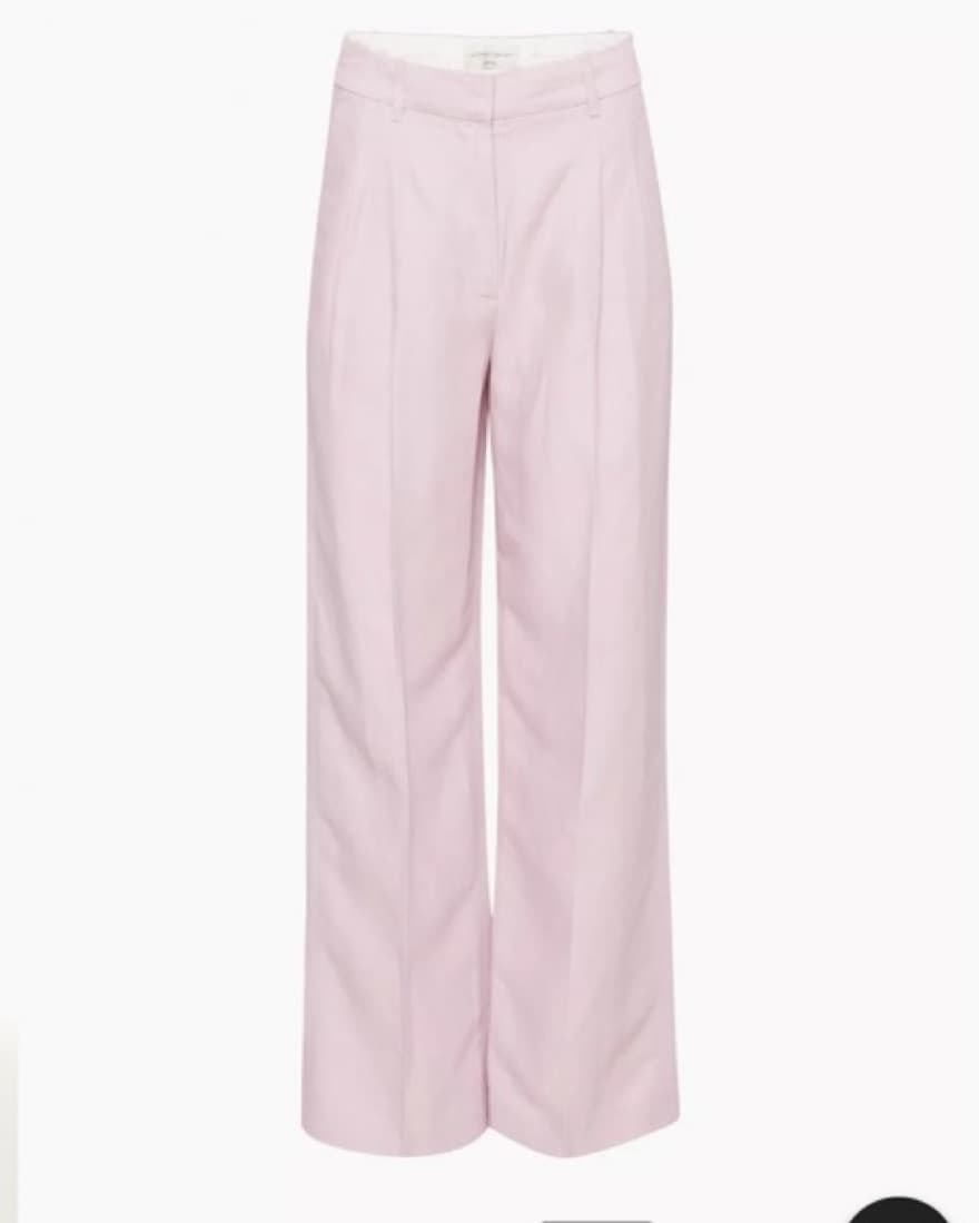 Effortless linen pant - Cloudy Lilac - Image 1