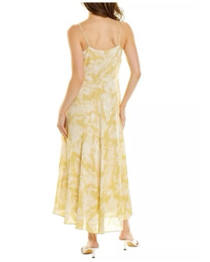 Vince Yellow Floral Maxi Dress  - Image 2