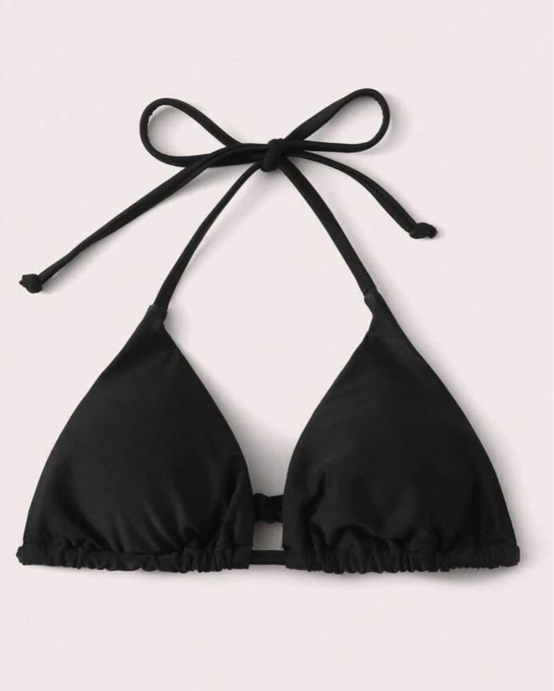 Black String Bikini Top - Image 1