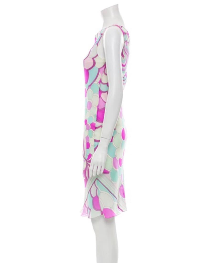 Emilio Pucci Silk Mini Dress - Image 3