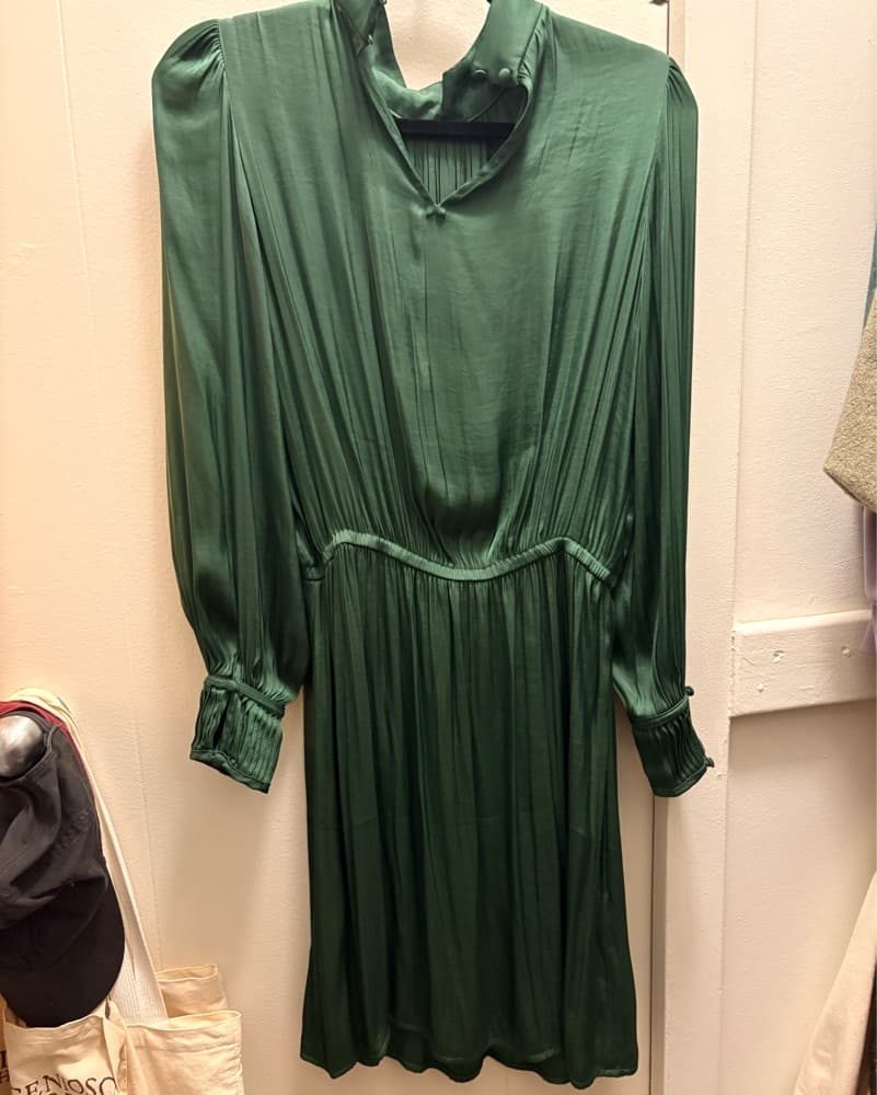 MANGO Silk Dress - Image 2