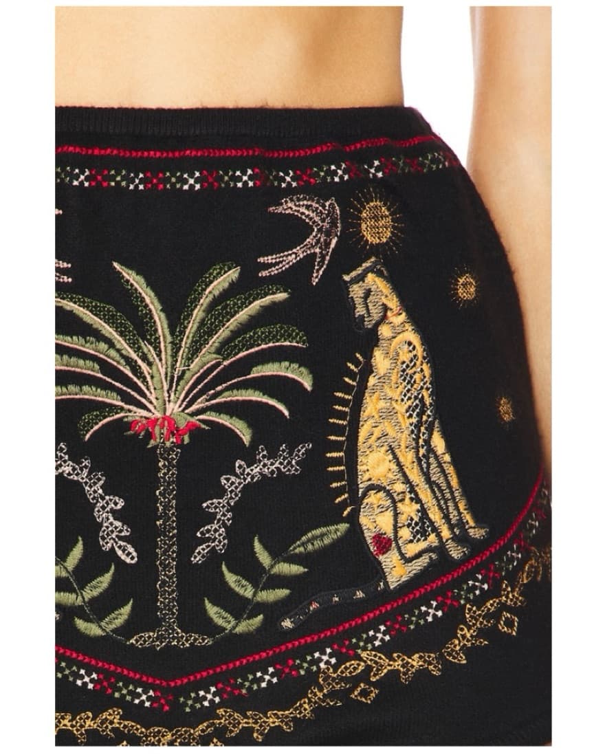 Never Fully Dressed Embroidered Shorts - Image 3