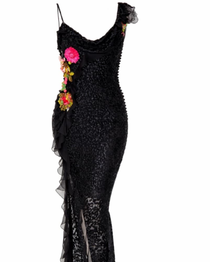 Vintage Christian Dior Dress - Image 2