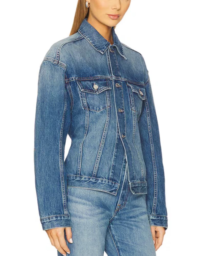 GRLFRND SINCHED DENIM JACKET - Image 3