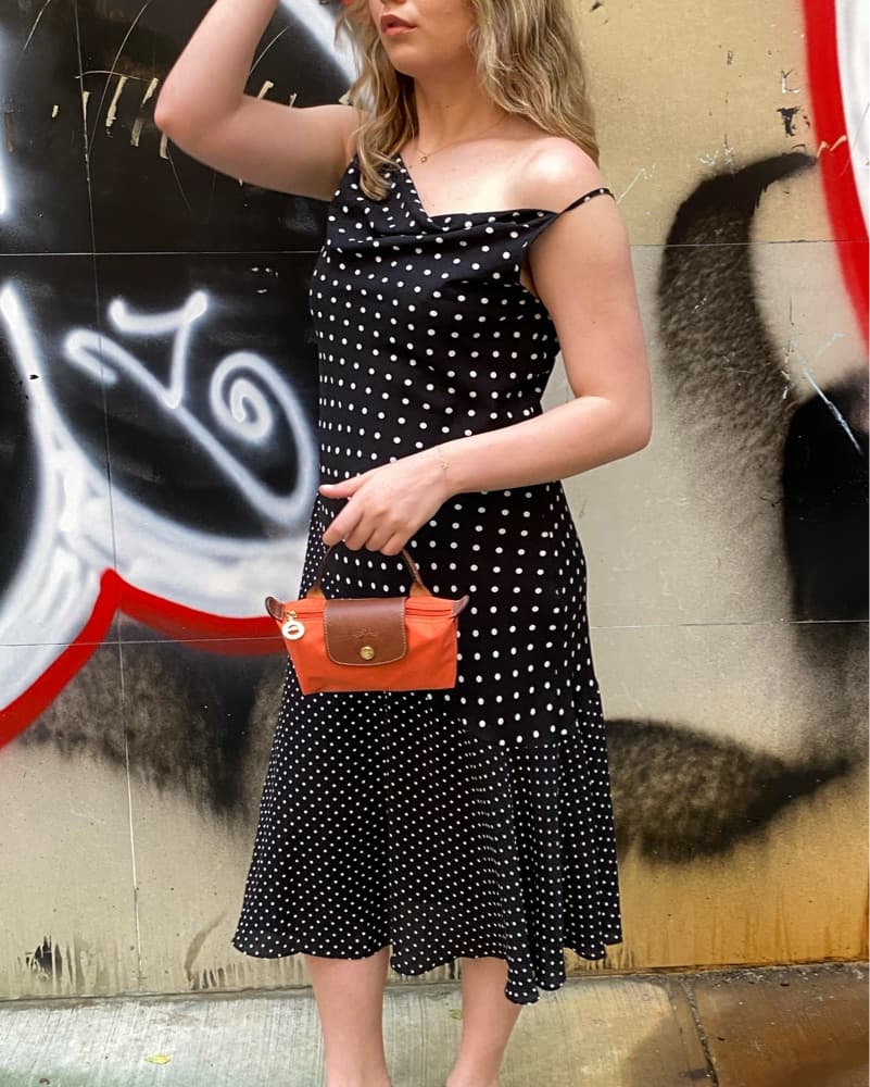 Vintage Polka Dot Dress - Image 1