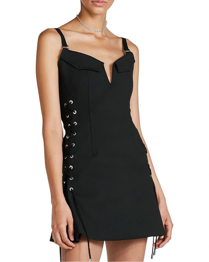 Dion Lee Laced Bonded Mini Dress - Image 2