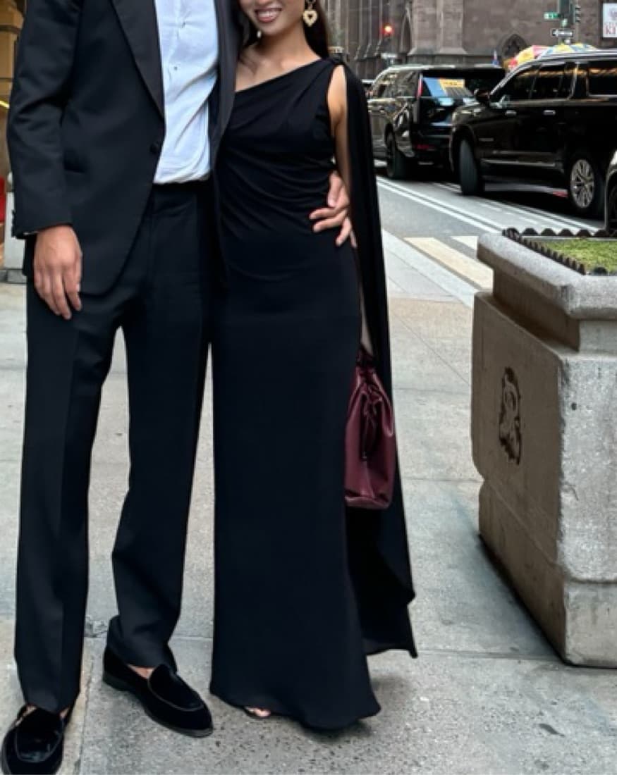 Alice & Olivia Anja One Shoulder Dress - Image 3