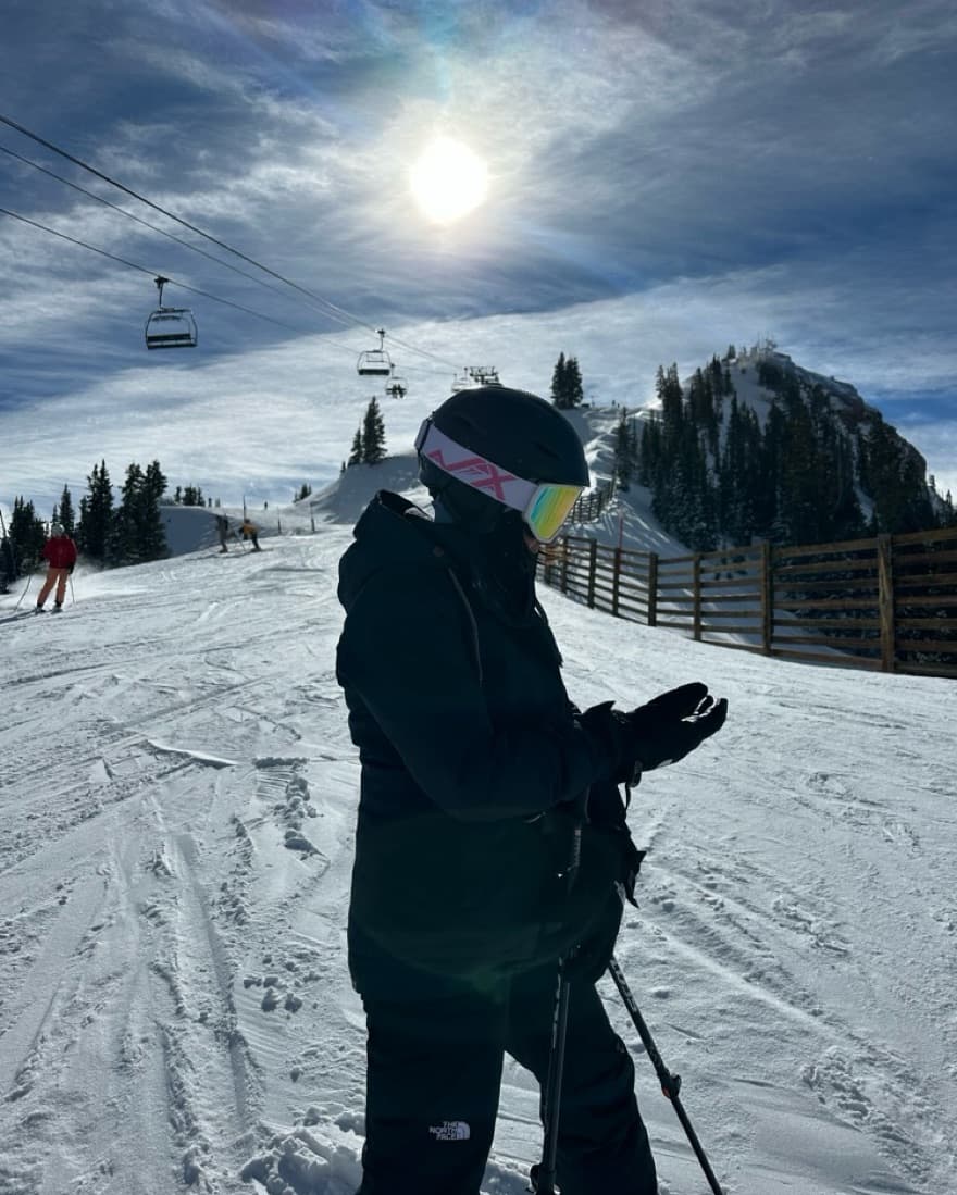 Navy Blue Roxy Ski/Snowboard Jacket - Image 4