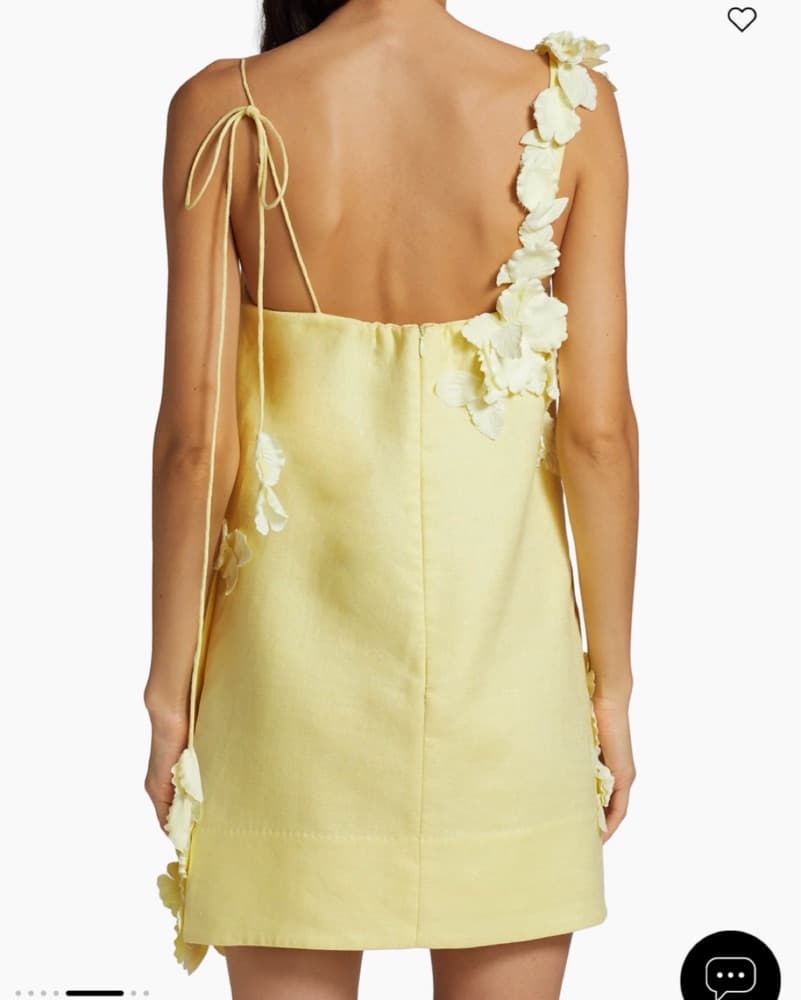 Zimmermann High Tide Lift Off Mini Dress - Image 3