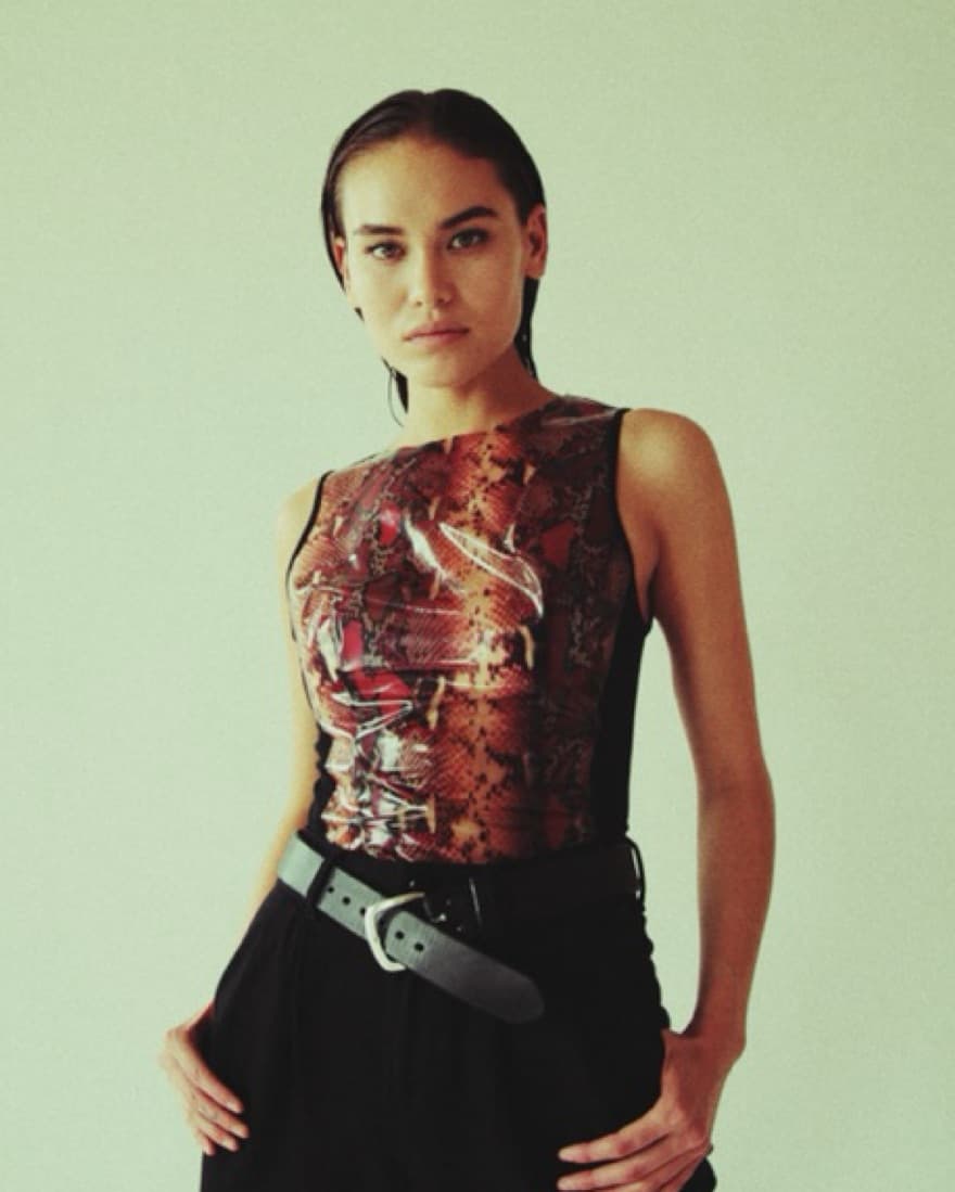 I Am Gia Snake Skin Tank - Image 1