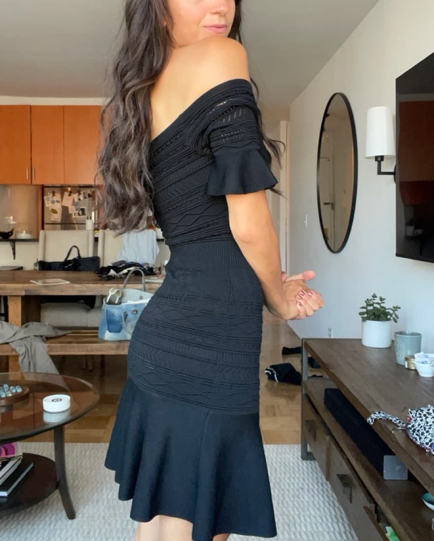 ALEXIS Black dress - Image 2
