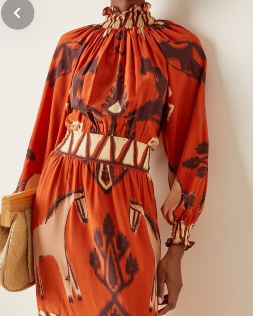 Johanna Ortiz Midi Dress - Image 4