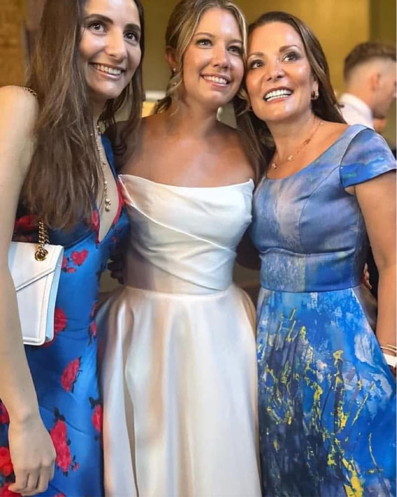 Mirae Blue Dress - Image 2