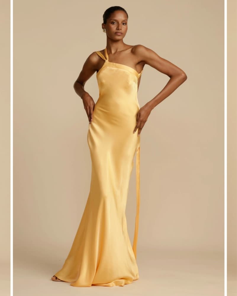 Monique Dress Sunshine - Image 1