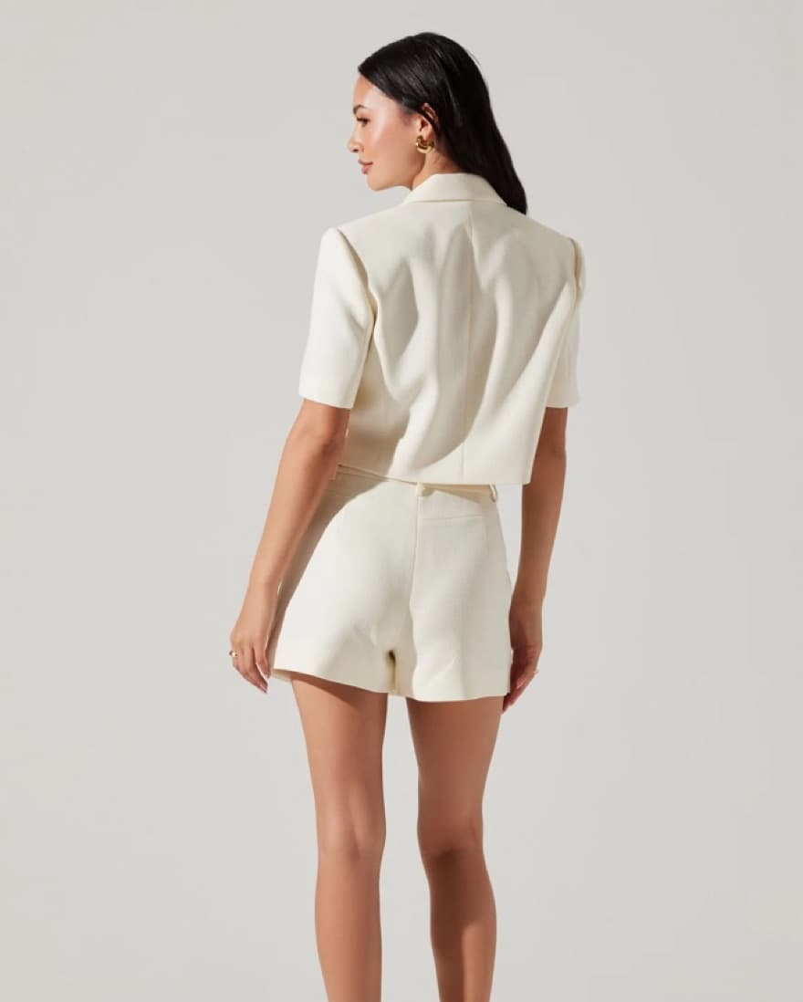 ASTR Siarah Cropped Jacket + Skort - Image 3
