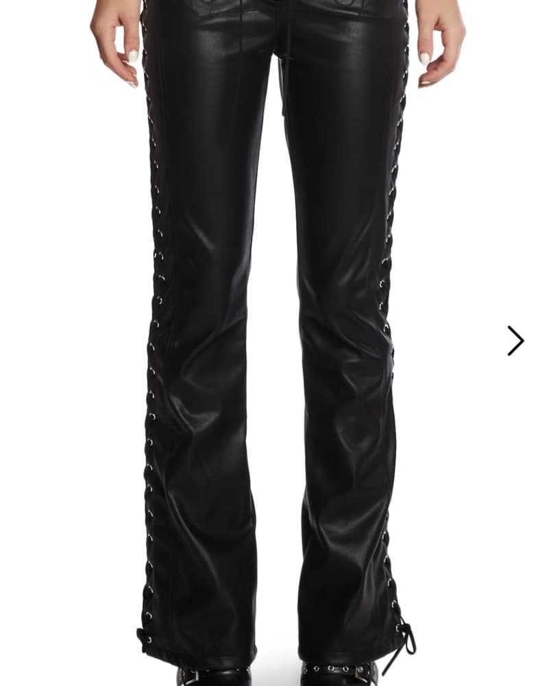 Generation Kiss Leather Pants - Image 5