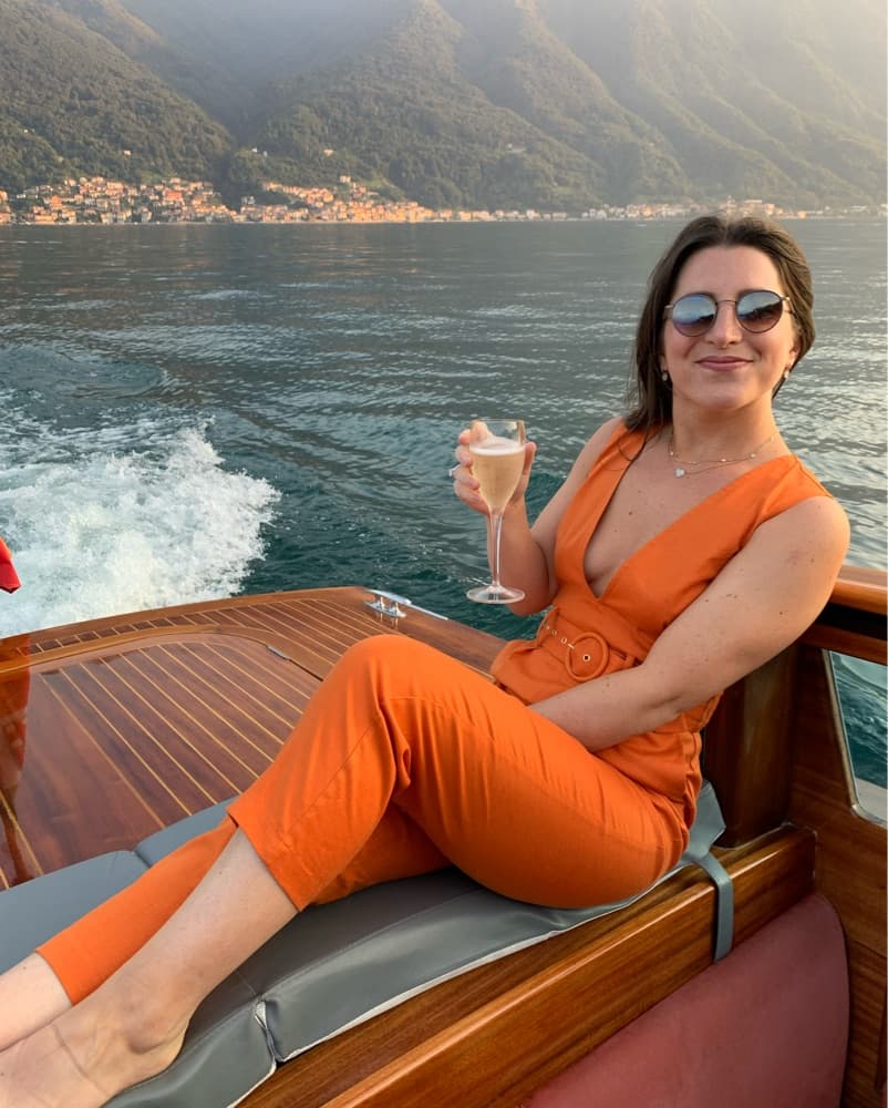 Camilla Coelho Lilianna Orange Jumpsuit - Image 2