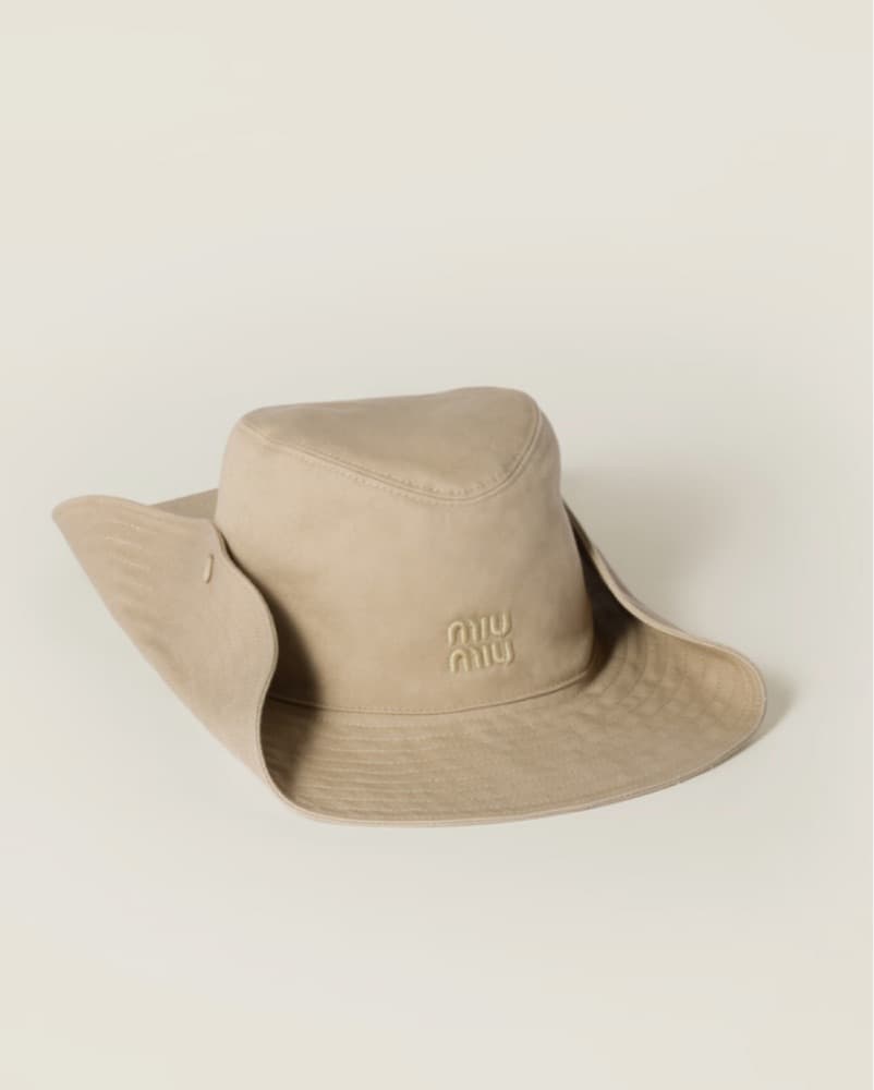 Miu Miu Cotton Cowboy Hat - Image 1