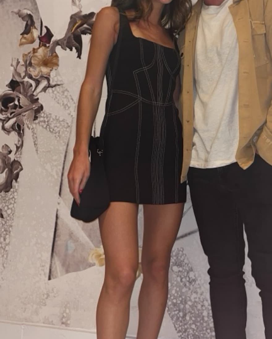 Black Mini Dress - Image 1