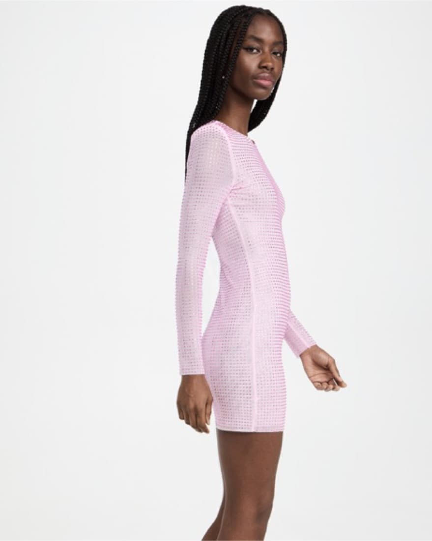 Self-portrait Rhinestone Dress - Image 4
